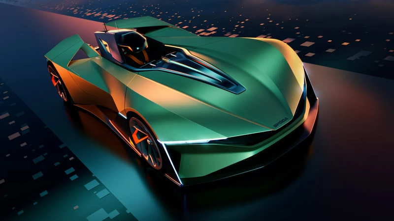 Škoda Vision Gran Turismo, un deportivo digital que rinde homenaje al 1100 OHC Spider