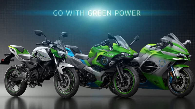 Kawasaki presenta sus motos eléctricas en el EICMA 20