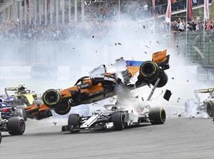 F1: el Halo pasó una prueba importante en Bélgica 