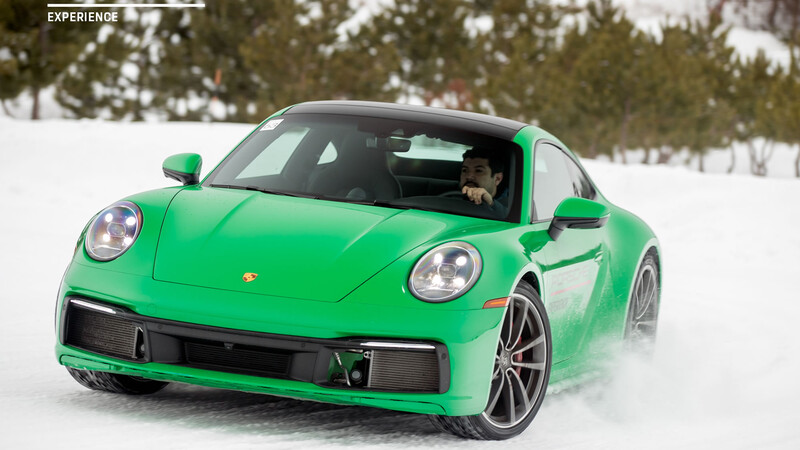 Porsche Ice Experience, manejar en hielo es exactamente como lo imaginas, divertidísimo