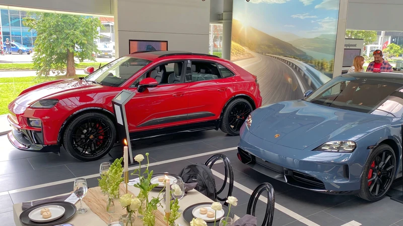 Porsche amplía su ofensiva eléctrica en Colombia con los Taycan GTS y Macan GTS Eléctrico