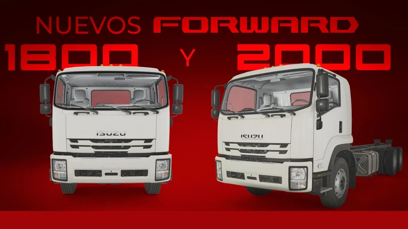 Isuzu confirma la llegada a México de los nuevos Forward 1800 y Forward 2000