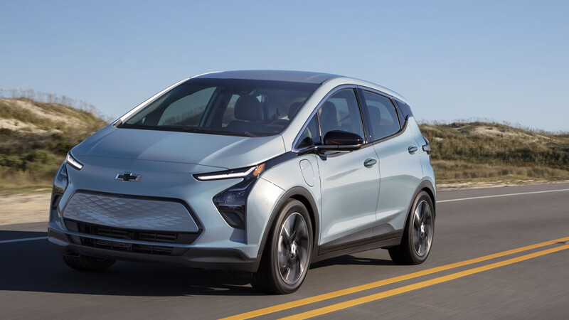 Chevrolet refresca al Bolt EV 2022