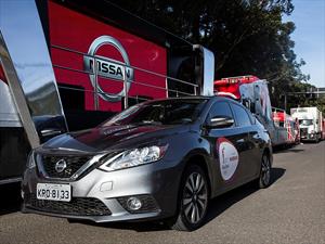 Nissan Sentra participa en el relevo de la antorcha olímpica