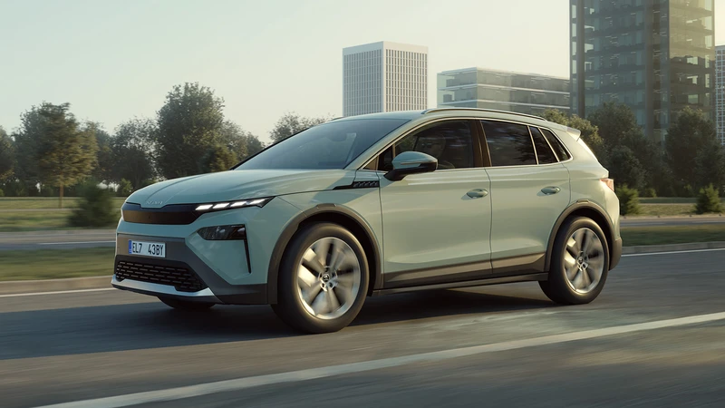 Skoda Elroq 2025, el eléctrico que lleva la nueva cara de la marca checa