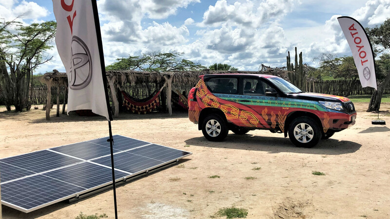 Toyota apoya a la comunidad Wayúu