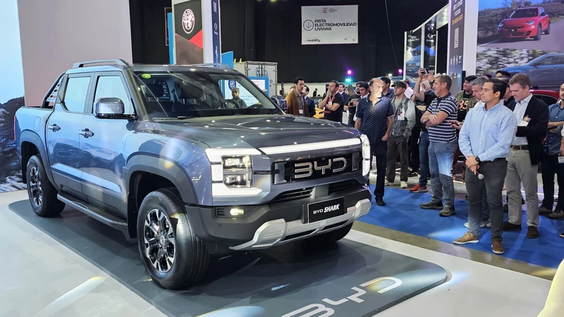 BYD exhibe en Chile su próxima pick-up Shark