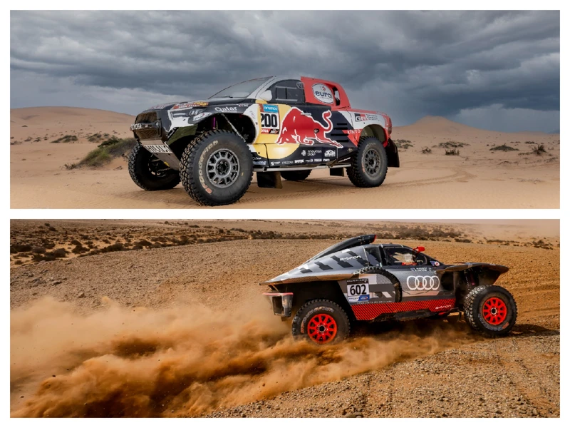 Audi y Toyota están listos para el Dakar 2023