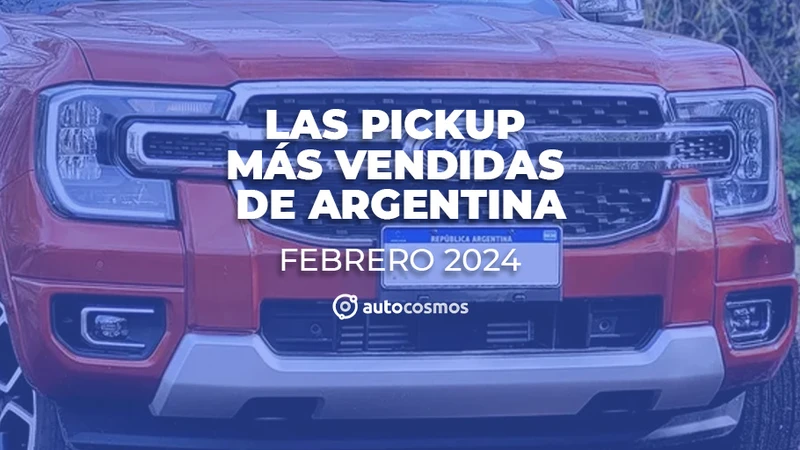 Las Pickup más vendidas de Argentina en febrero de 2024