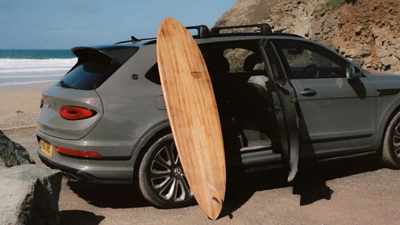 Así es la tabla de surf creada por Bentley