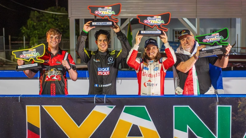 Tatiana Calderón gana el GT Challenge de las Américas en Guyana tras un inesperado cambio de auto