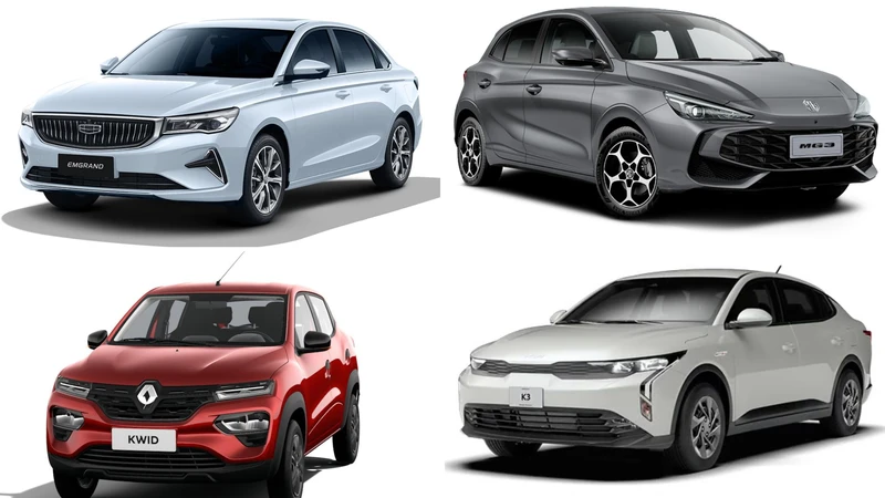 Los 10 autos más baratos en México para 2026