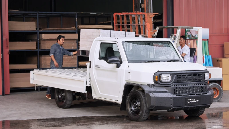Toyota Hilux Champ, una camioneta económica y funcional que las hace todas