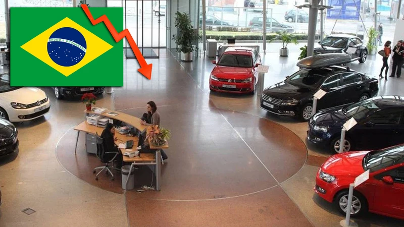 En Brasil también cae la venta de 0km