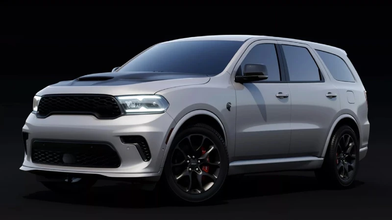 Dodge Durango Hellcat Silver Bullet celebra 20 años de brutal potencia