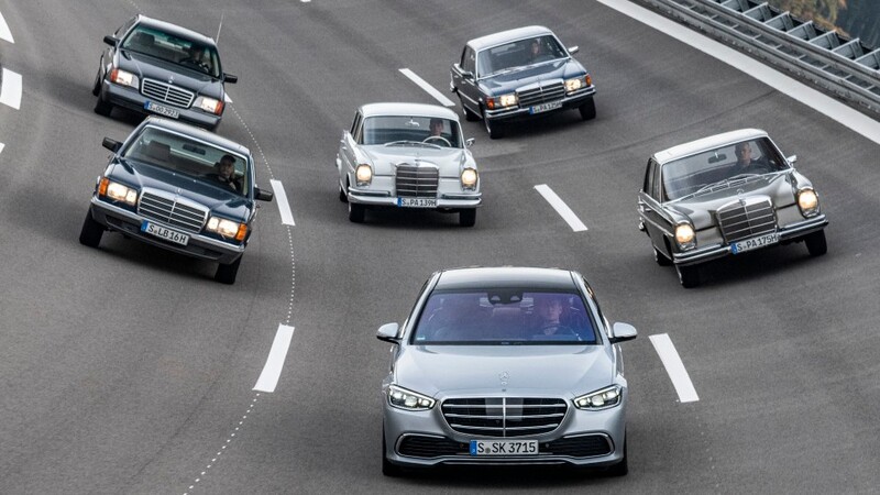 Aportes tecnológicos del Mercedes-Benz Clase S y sus antecesores