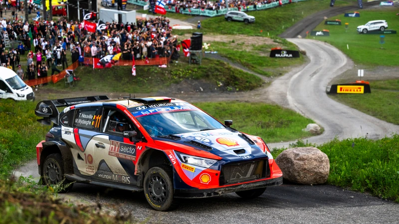 WRC 2024: Thierry Neuville saca ventaja en Finlandia