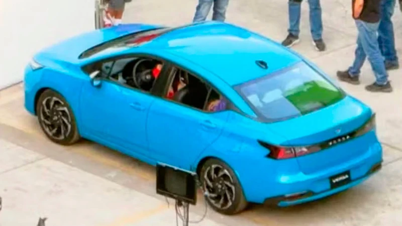 Espía: el nuevo Nissan Versa se escapa antes de tiempo