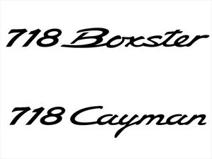 Porsche Cayman y Boxster llevarán la designación 718