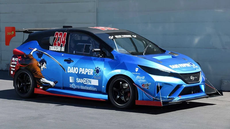 Samurai Speed competirá en la edición 2022 de Pikes Peak con un Nissan Leaf