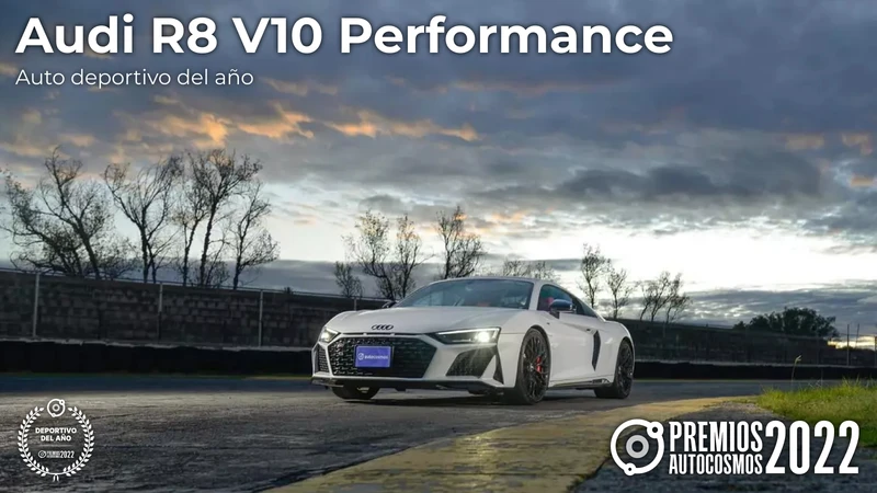 Premios Autocosmos 2022: Audi R8 V10 Performance RWD es el auto deportivo del año