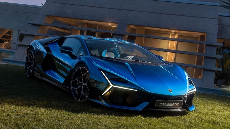 Lamborghini Revuelto Opera Unica, su extraordinaria pintura es más que exclusiva