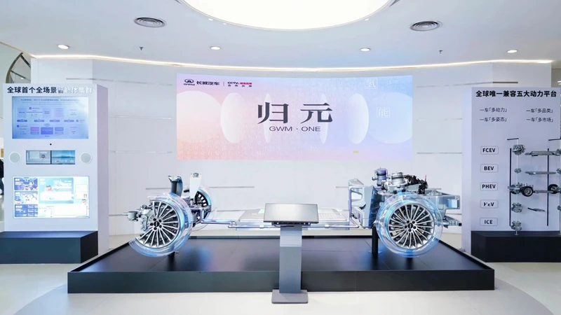 GWM presenta GWM ONE, su plataforma global de inteligencia artificial y múltiples energías