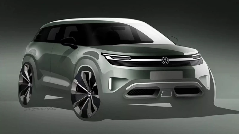 Volkswagen da un primer adelanto de su nueva SUV eléctrica barata