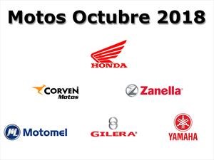 Top 10: Las marcas de motos que más vendieron en octubre 2018