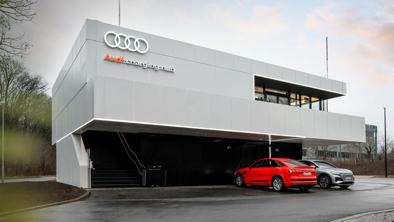 Audi revoluciona los procesos de carga con sus Charging Hub