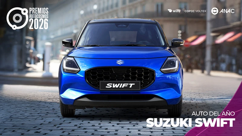 Premios Autocosmos 2026: el Suzuki Swift es el Auto del Año