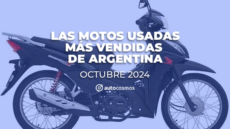 Las motos usadas más vendidas de Argentina en octubre de 2024