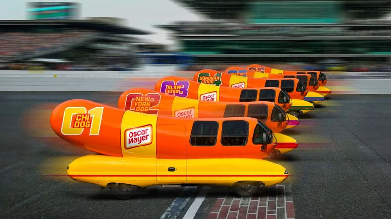 Seis autos salchicha correrán la Indy 500