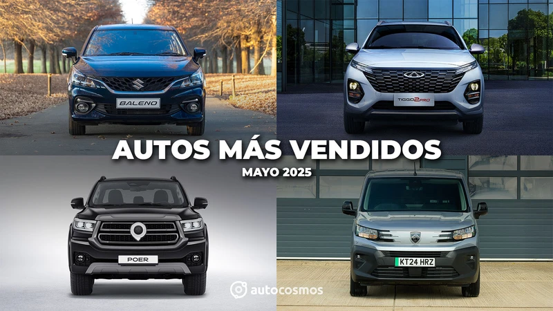 Top 10: los vehículos más vendidos en Chile a mayo del 2025