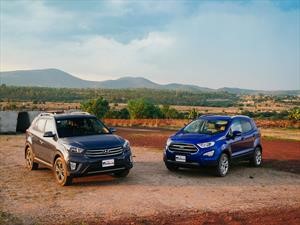 Frente a frente: Hyundai Creta 2018 vs Ford Ecosport 2018