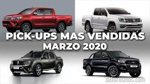 Top 10: Las pick-ups más vendidas de Argentina en marzo de 2020