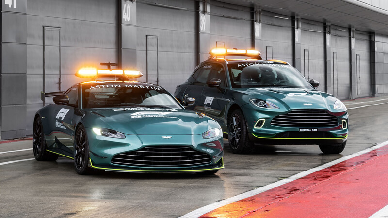 Aston Martin Vantage es el nuevo auto de seguridad para la F1 en 2021