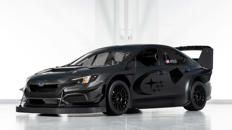 Subaru WRX Project Midnight: una bestia de 670 hp listo para las acrobacias del Gymkhana