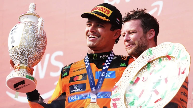 F1 2026: Lando Norris gana su primera carrera del año en Hungría