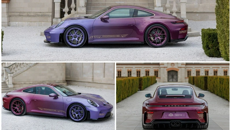 Porsche Moldavia configuró un 911 Touring GT3 Sonderwunsch muy particular