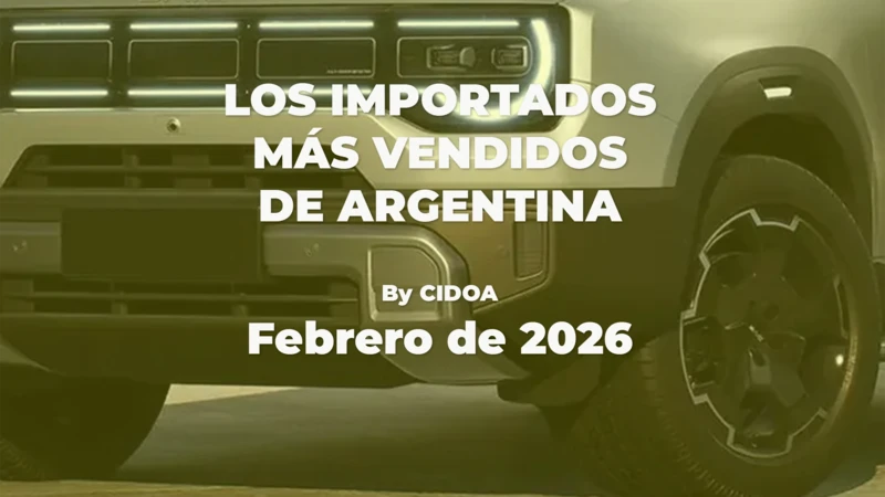 Los autos importados más vendidos de Argentina
