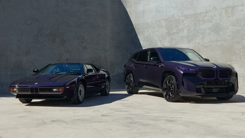 Kith vuelve a colaborar con BMW en un doblete violeta muy especial