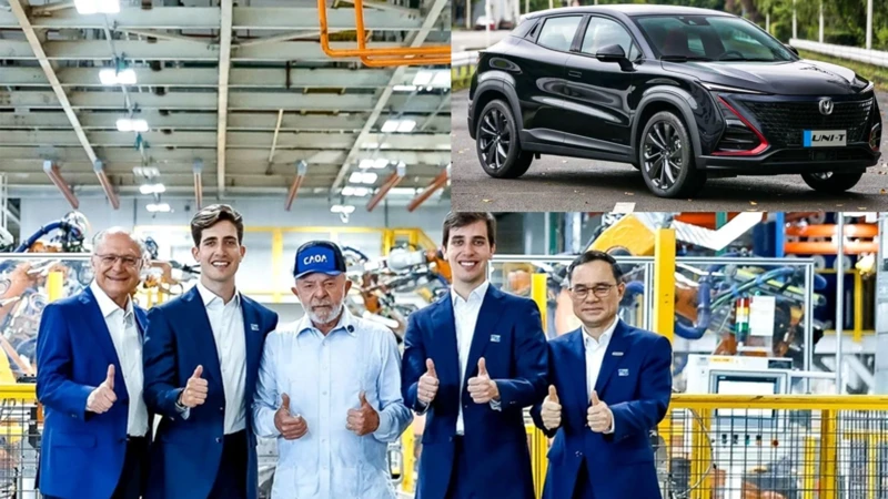 Changan ya produce el SUV UNI-T en Brasil