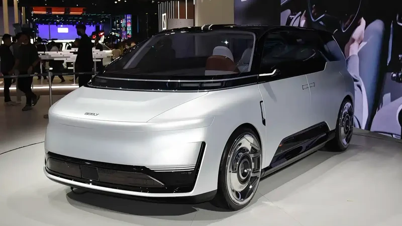Geely EVA Cab: el robotaxi diseñado desde cero entra en fase de validación