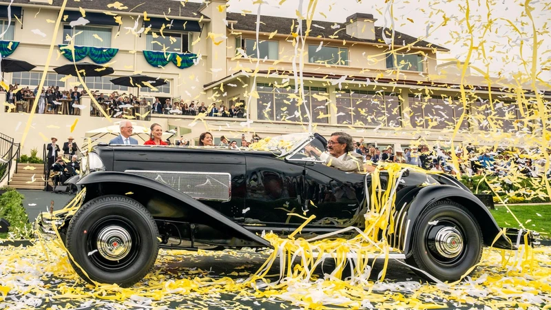 La glamorosa Duesenberg vuelve a la victoria en Pebble Beach