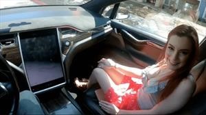 ¿Qué dirá Elon?: Filman el primer video porno en un vehículo autónomo