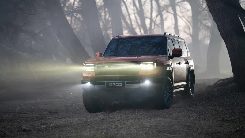 Jetour G700 alista su llegada a México, mostrando su poder todoterreno