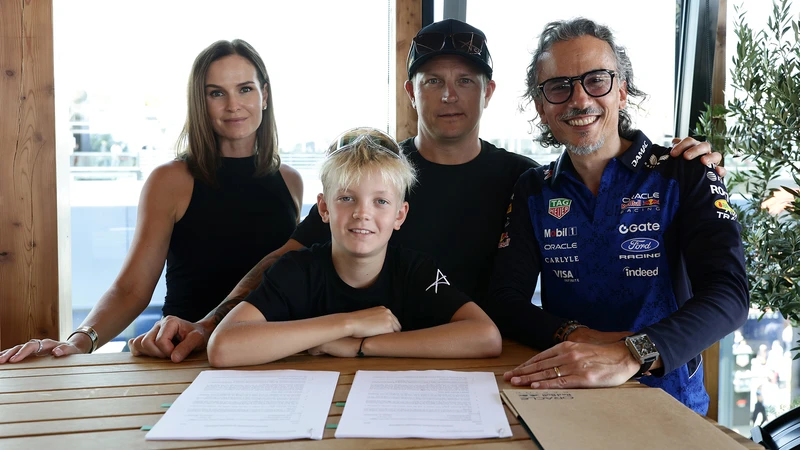 Red Bull Racing firma a Robin Räikkönen, hijo del Monarca Mundial de F1 en 2007