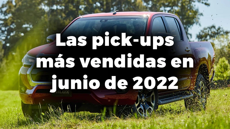 Las pick-ups más vendidas en Argentina en junio de 2022