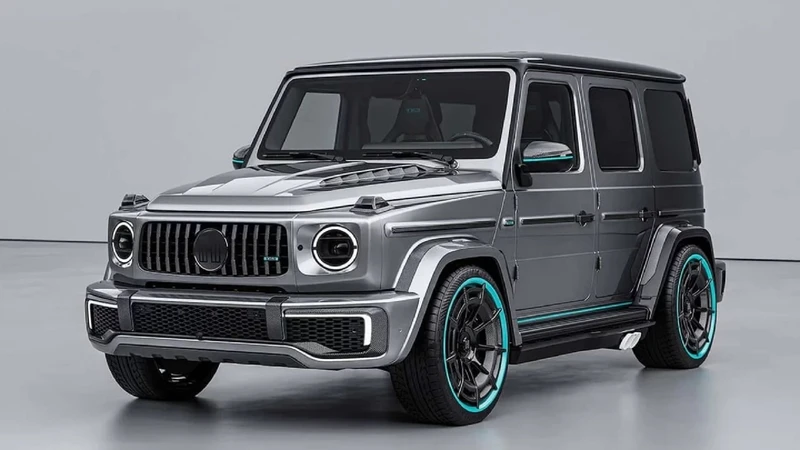 Regalo para un hexacampeón: el increíble Mercedes-Benz Clase G de Lewis Hamilton